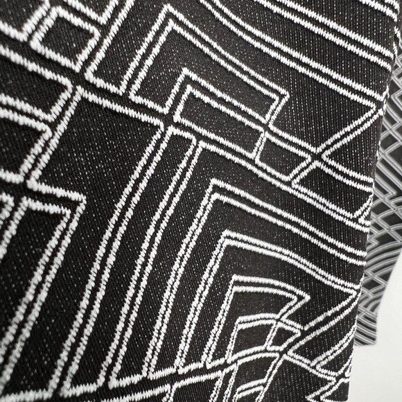 Koral textured pattern black & white leggings Small - Picture 6 of 13
